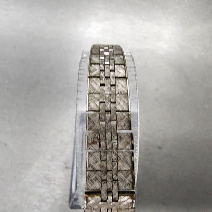 VTG Seiko Watch Women 12mm Silver Dial Gold Plated Manual Wind Runs 152033404