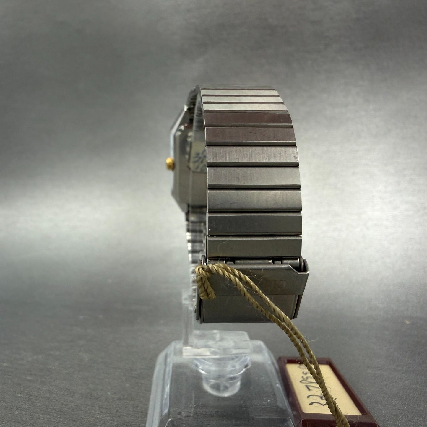 Citizen CQ Watch 26mm Champagne Dial Two Tone Octagon 4031 New Battery NOS7