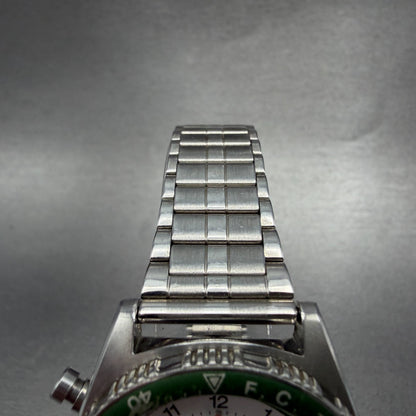Seiko F.C Timer Soccer Watch Men White Dial Steel Round 8M32-6010 PARTS5
