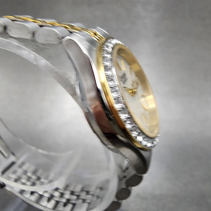 Citizen Watch Women 25mm MOP Dial Two Tone Daydate EQ053450D New Battery3