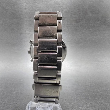 Michael Kors Parker Watch Women 39mm Silver Dial Silver Tone MK-5353 New Battery7