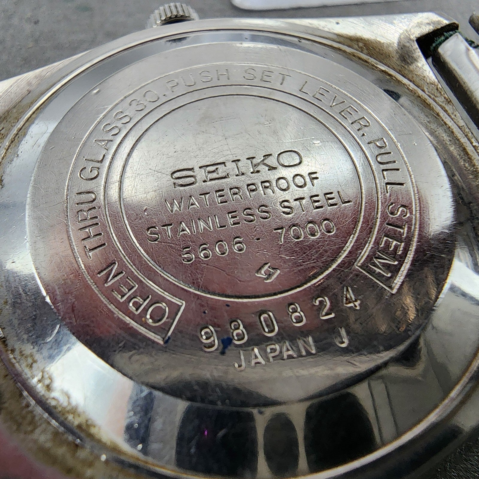 Seiko lord Matic Watch Men 36mm White Dial Silver Tone Daydate 56067000 PARTS9