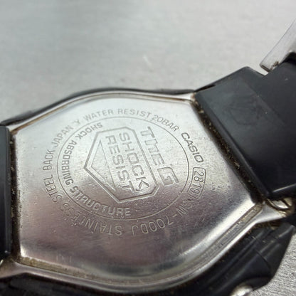 Casio G-Shock GW-700DJ Watch Men 47mm Digital Silver Black Solar PARTS10