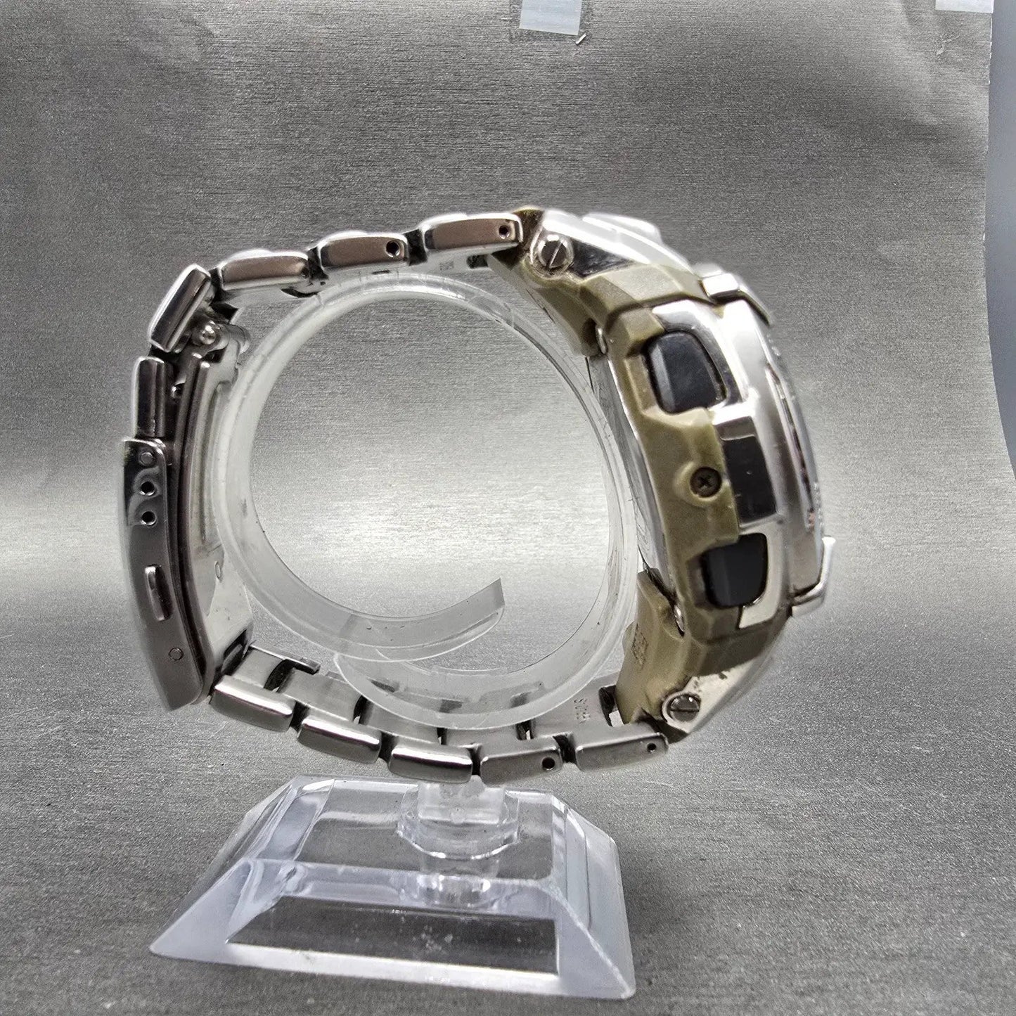 Casio G-Shock GW-1400DA Watch Men 45mm Blue Dial Silver Alarm Chrono PARTS9
