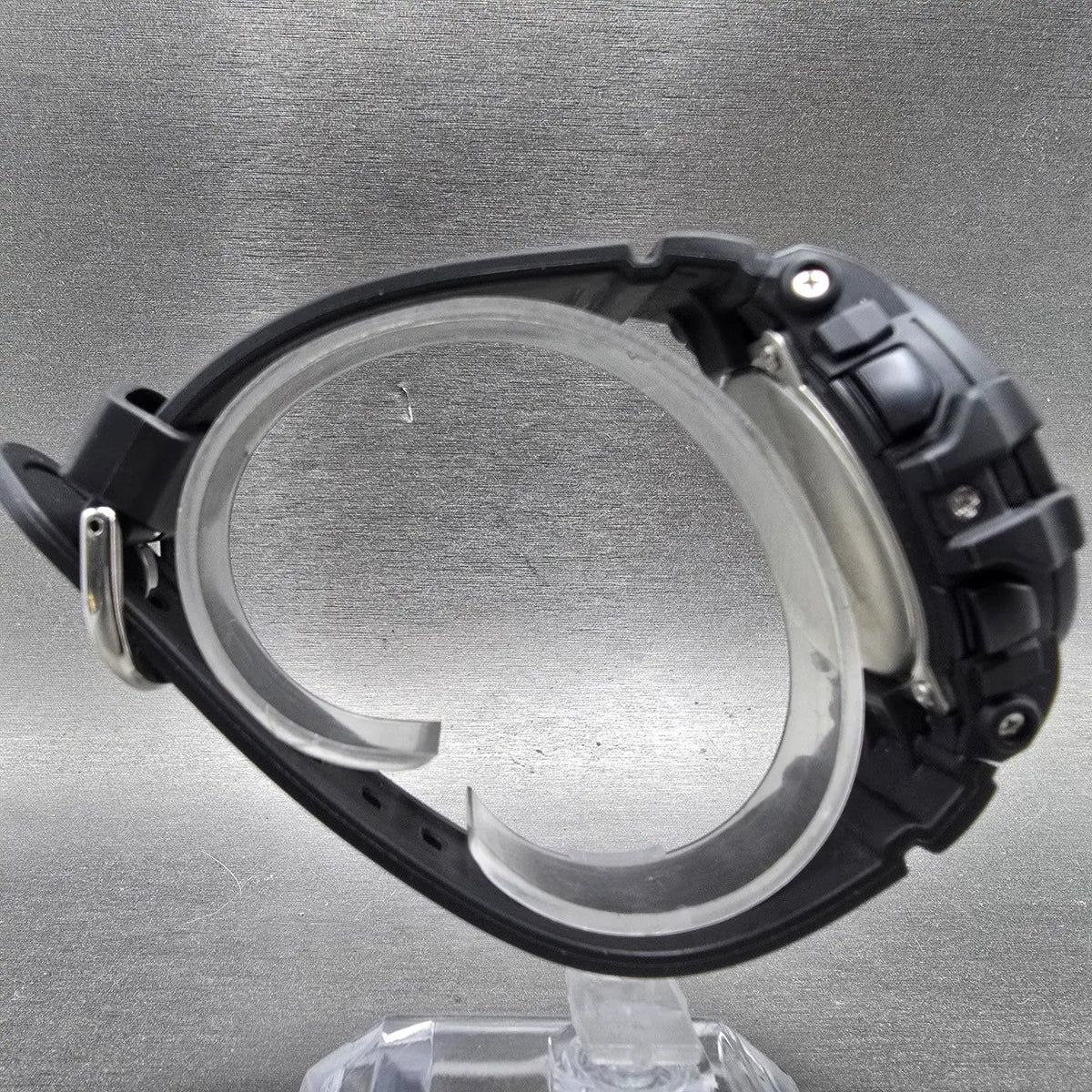 Casio Baby-G BGD-140 Watch Women 43mm Black Dial Black Chrono Alarm New BatteryL8