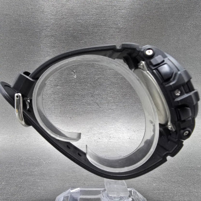 Casio Baby-G BGD-140 Watch Women 43mm Black Dial Black Chrono Alarm New BatteryL8