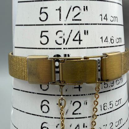 Seiko Watch Women 20mm Black Dial Gold Tone Round 8Y21-0020 New Battery Vintage10