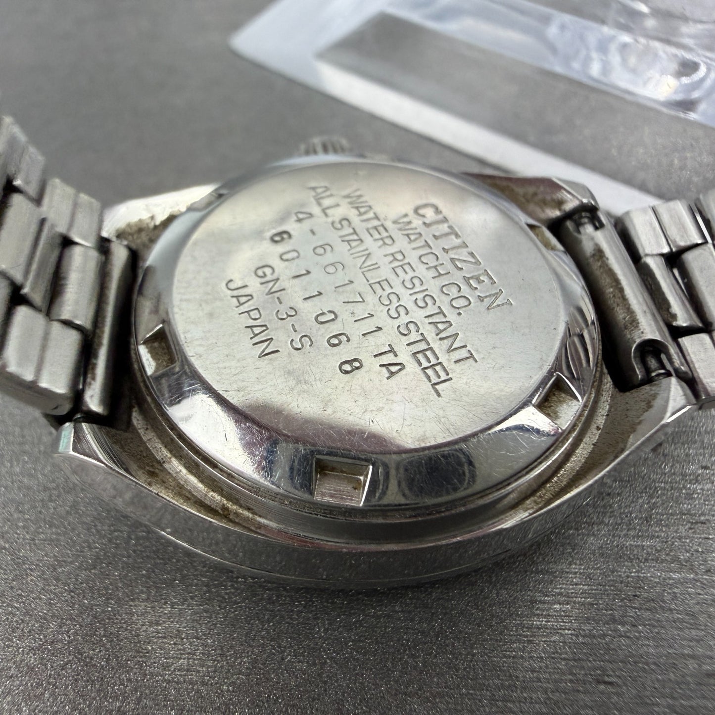 Citizen Automatic Watch Women 26mm Blue Dial Silver Tone Daydate 4-661711 Runs9
