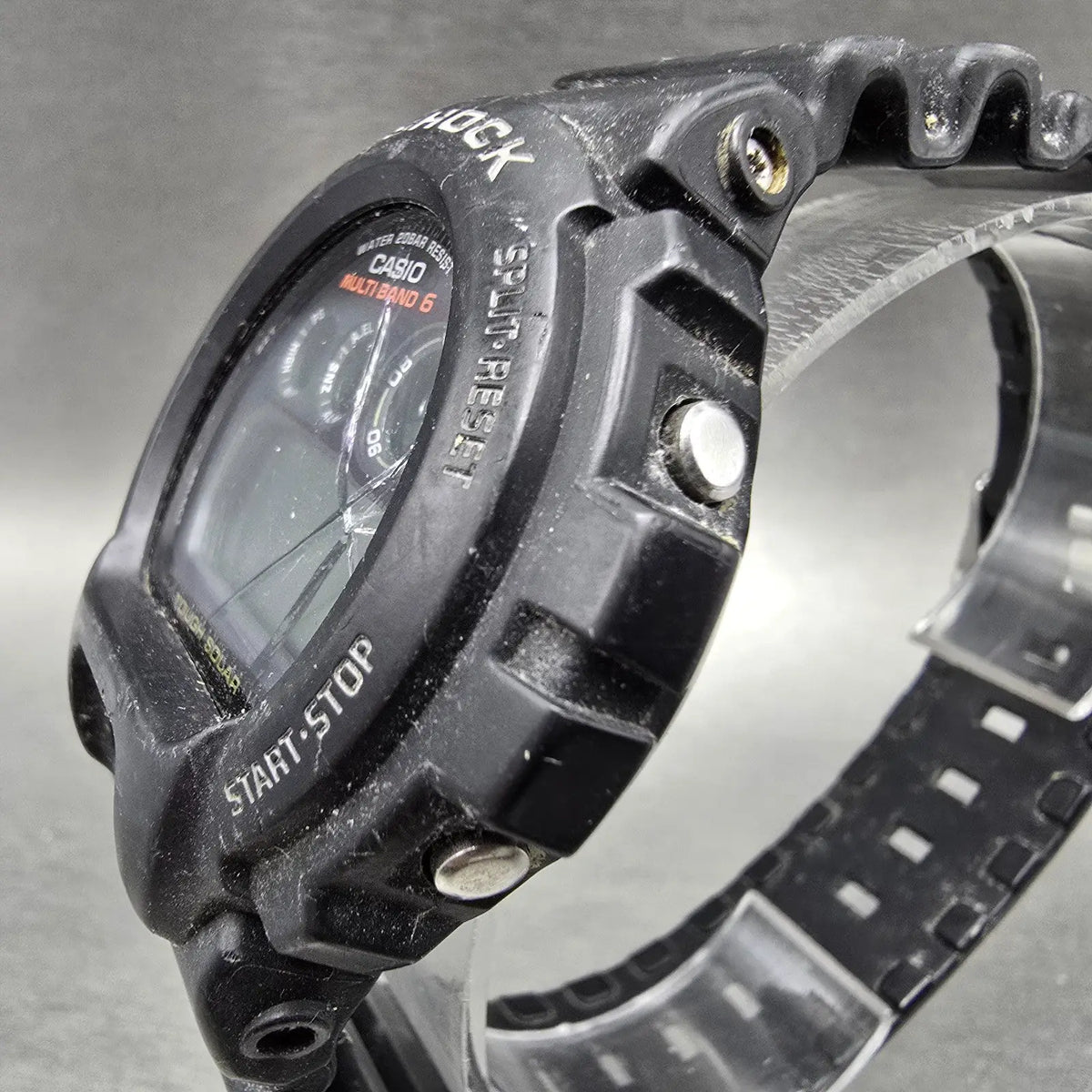 Casio G-Shock GW-6900 Watch Men 51mm Black Alarm Chrono Solar Multi Band 6 PARTS3