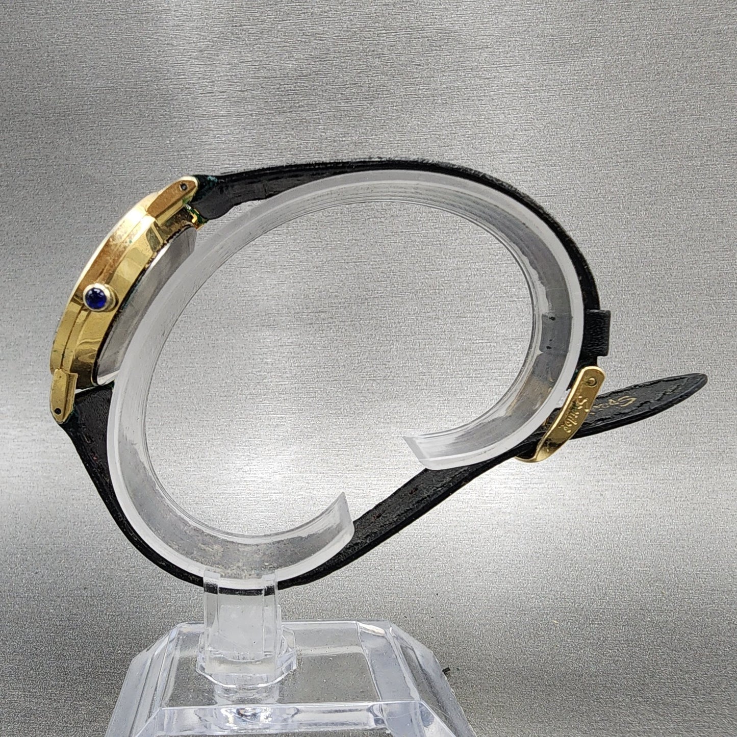 Seiko Watch Women 32mm White Dial Gold Tone Round 41108007 New Battery6