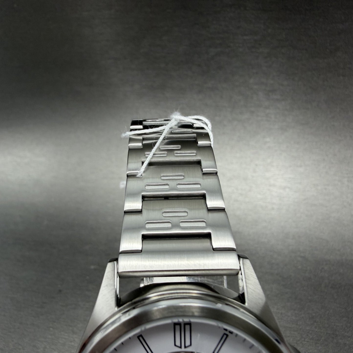 Casio MTP-E700 Watch Men 39mm White Dial Silver Tone Date Metal Bracelet Round4