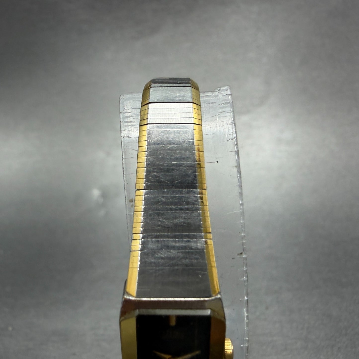 Citizen CQ Tank Watch Women 13mm Black Dial Two Tone 5421-F42228 New Battery4