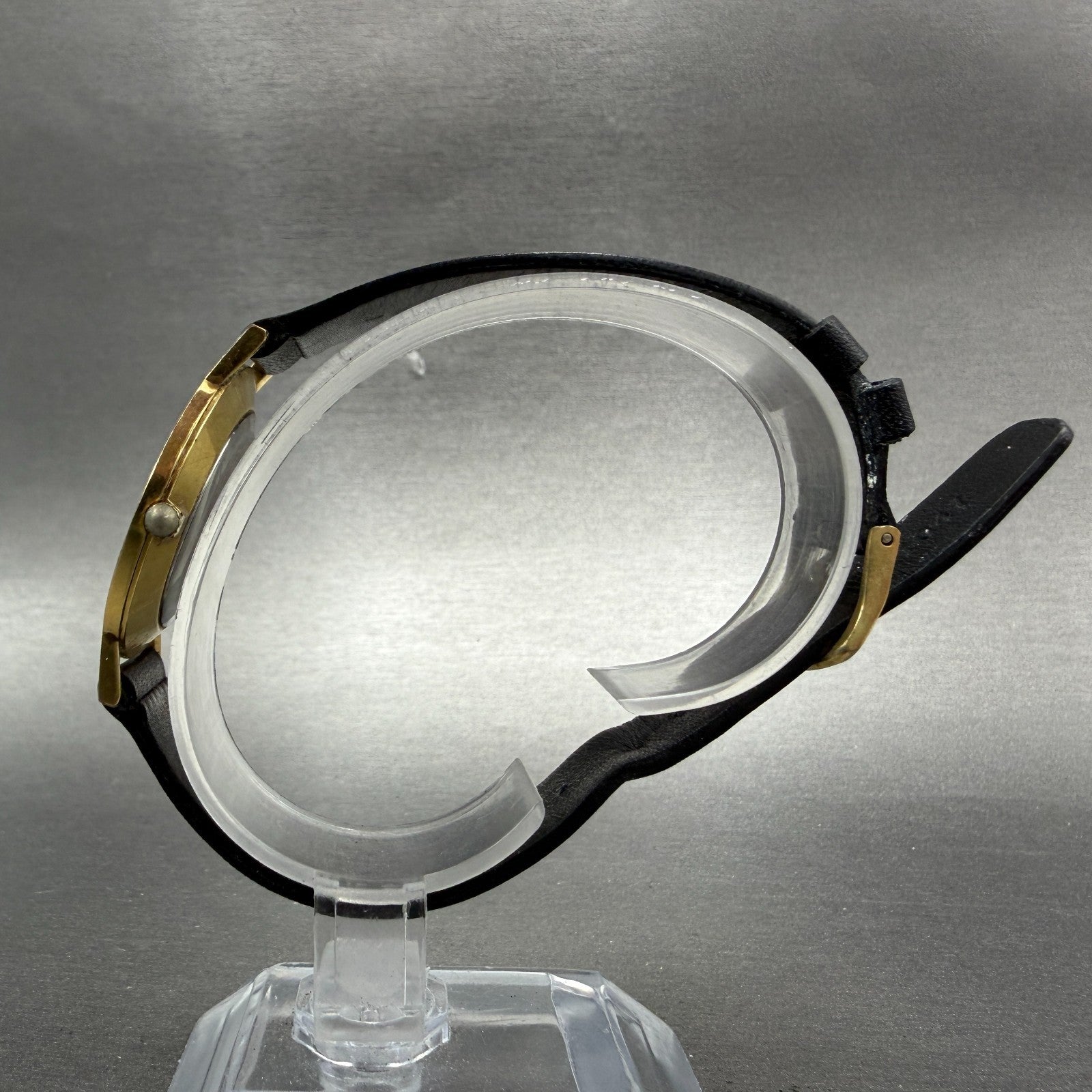 Movado Museum Watch Men 31mm Blue Dial Gold Tone Round 87-33-882 New Battery6
