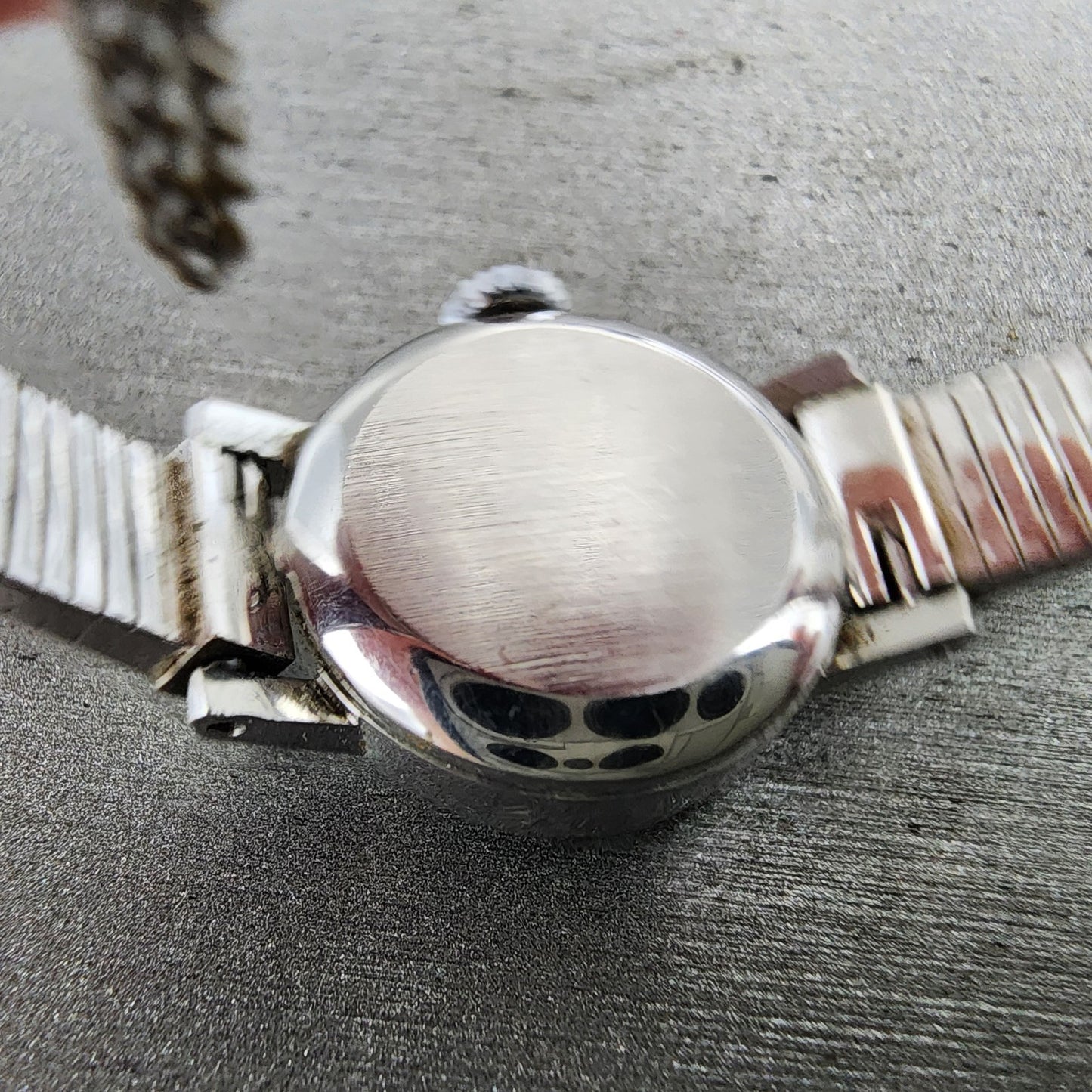 Tissot Watch Women 17mm Silver Dial Stainless Steel Manual Wind Runs Vintage9
