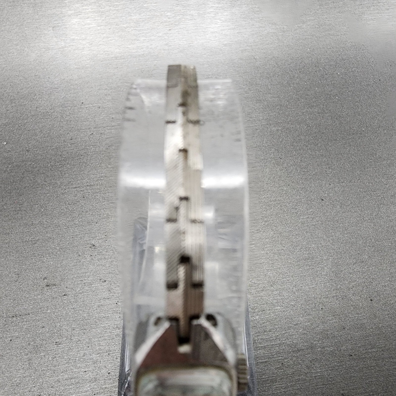 Fine Seiko Watch Women 13mm Silver Dial Gold Plated Rectangle Manual Wind Runs4