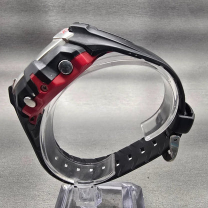 Casio G-Shock G-3011 Watch Men 46mm Digital Black Red Chrono Alarm New Battery6