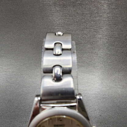 Seiko Lukia Watch Women 25mm White Dial Silver Tone 4n210980 New Battery4