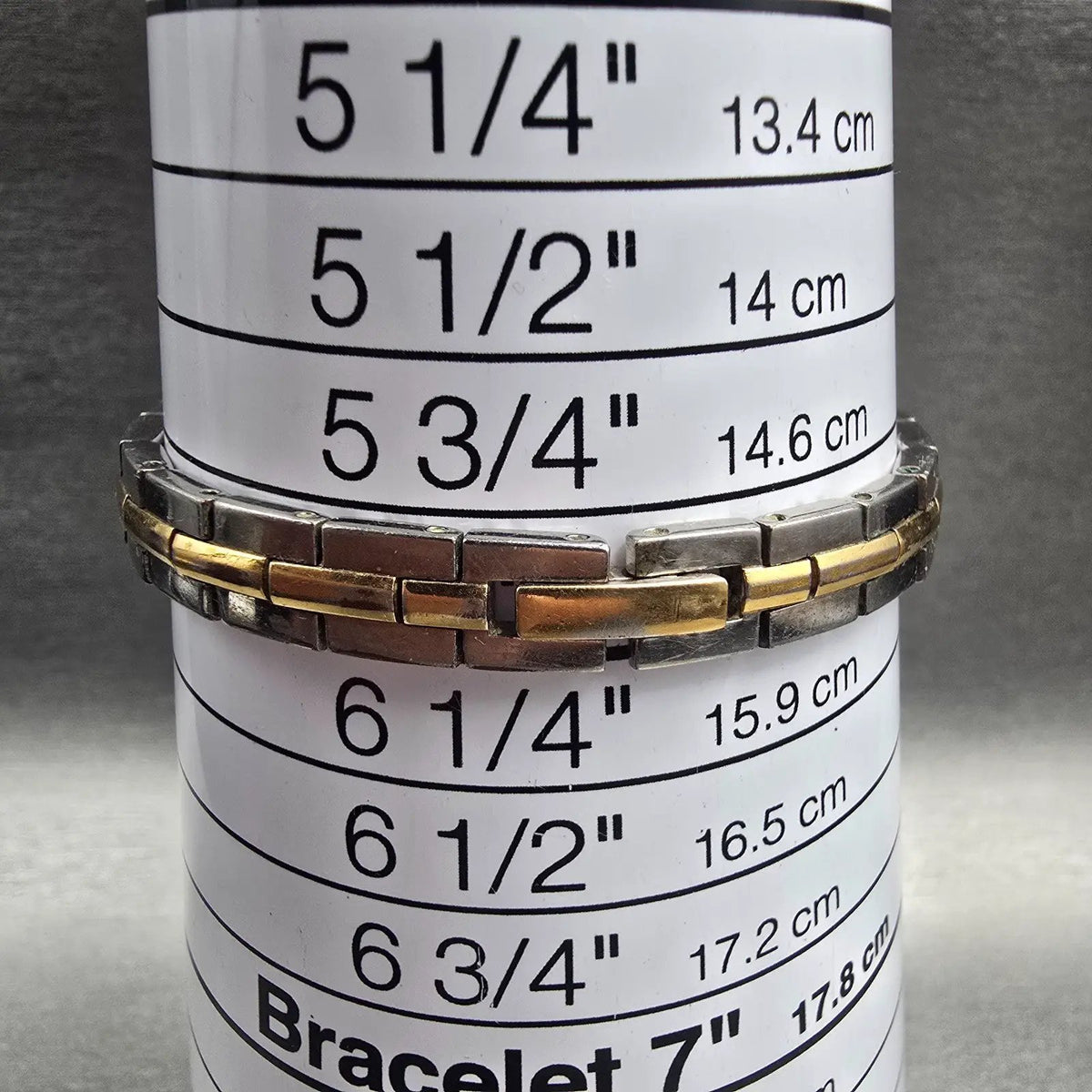 Seiko Watch Women 13mm White Dial Two Tone Rectangle 2E20-7479 New Battery JP29