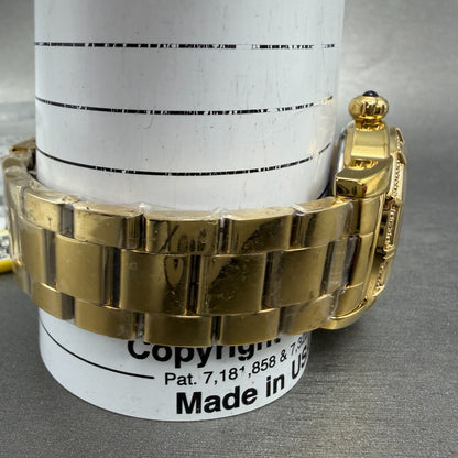 Invicta Watch Women 38mm White Dial Gold Tone Round 14717 New Battery12