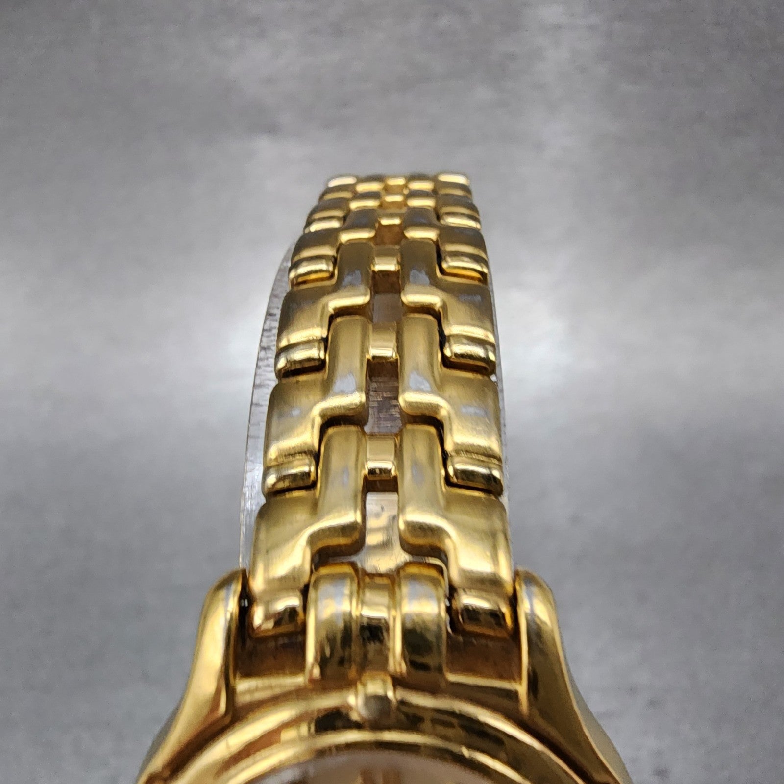 Seiko Watch Women 26mm Champagne Dial Gold Tone Date Round 7n820599 New Battery4