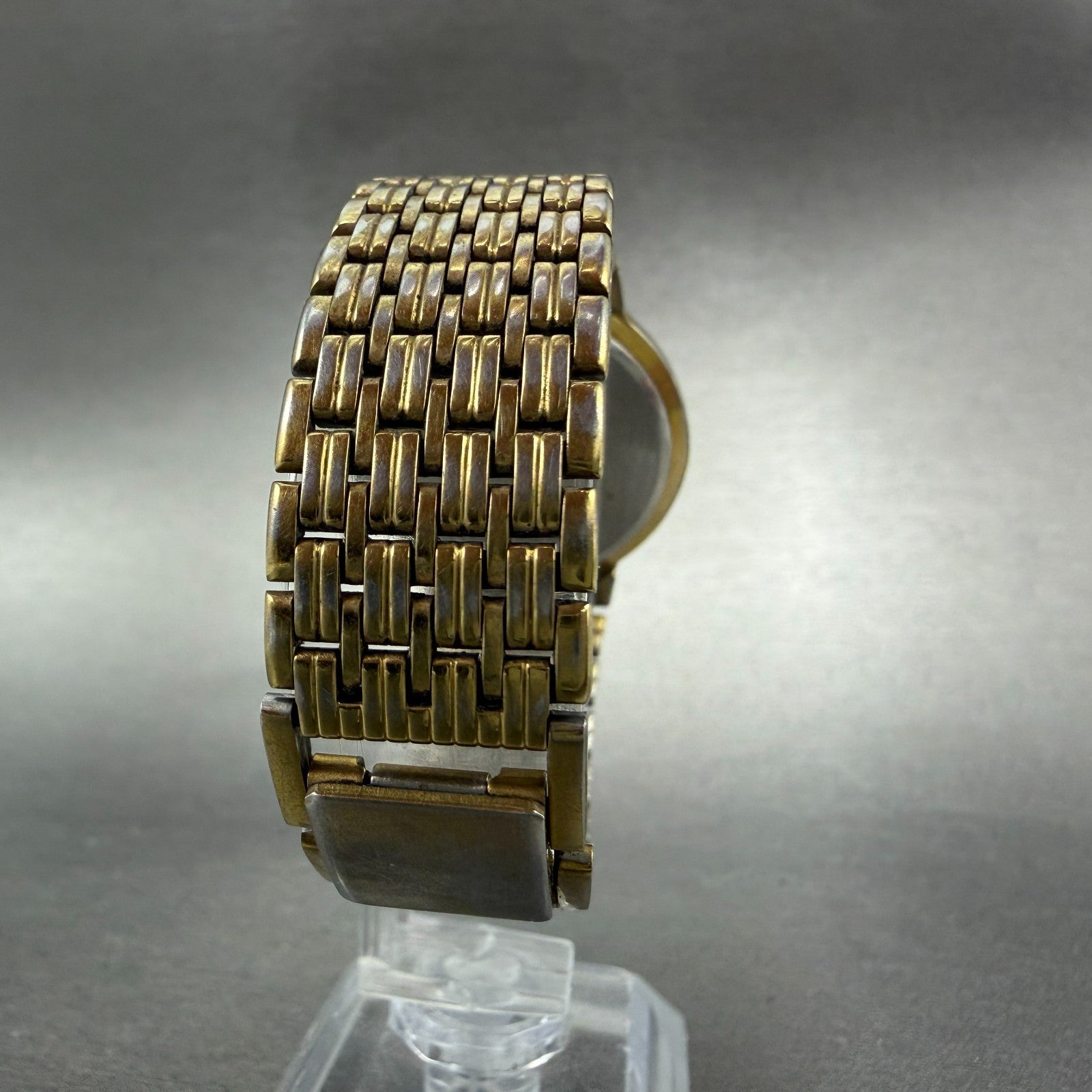 Citizen Watch Unisex 33mm White Dial Gold Tone Date Round 5510-S19546 PARTS8