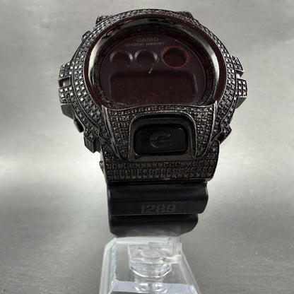 Casio G-Shock DW-6900MS Watch Men 50mm Digital Gem Set Black  Alarm Chrono Works5
