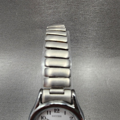 Seiko Alba Success Watch Women 25mm White Dial Silver Tone V7011l70 New Battery4