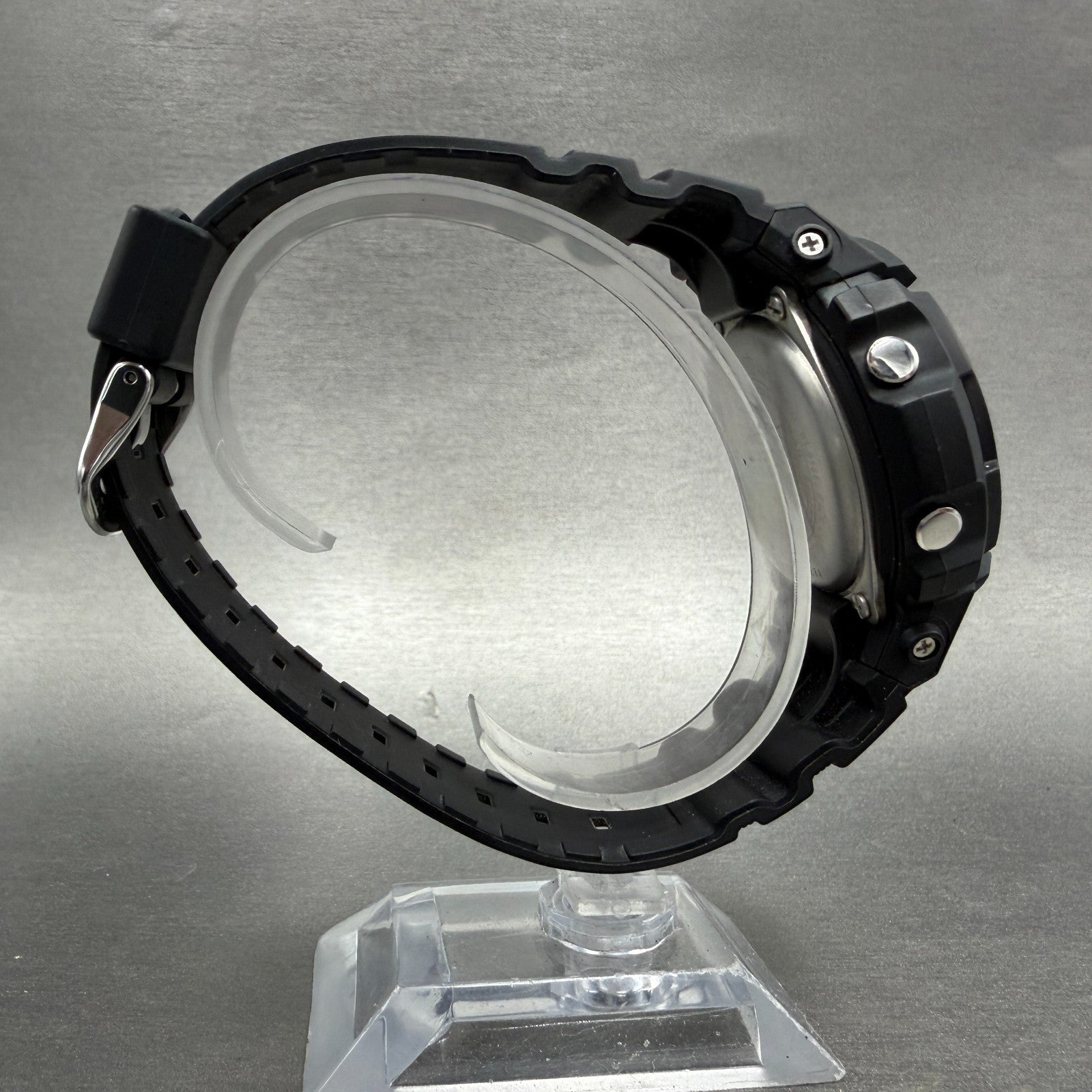 Casio G-Shock AWG-M100SF Watch Men 47mm Black Rose Gold Alarm Chrono Works Solar10