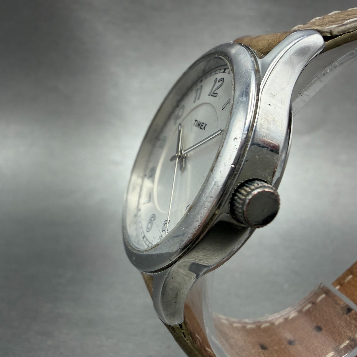 Timex New England Watch Women 36mm Silver Dial Silver Tone TW2R23200 New Battery2