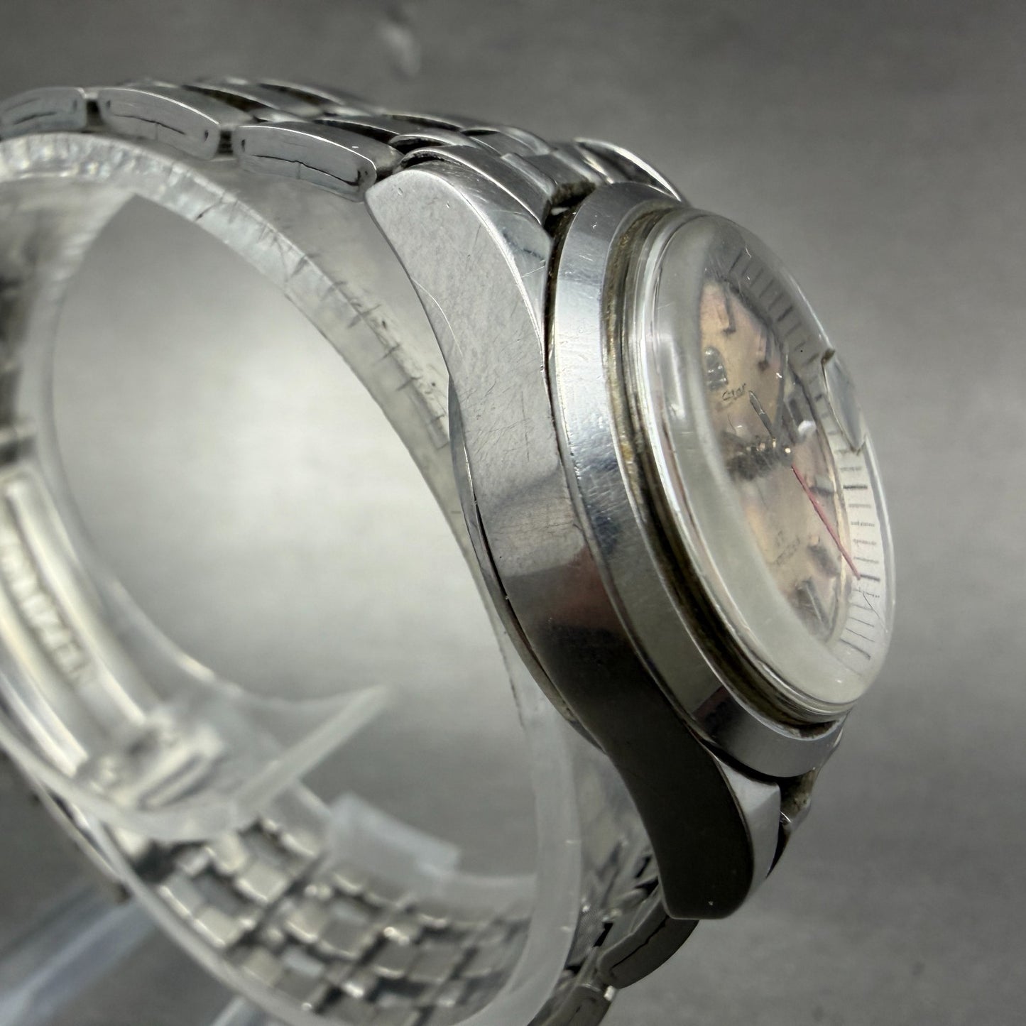 Citizen Date Star Watch Women 24mm Silver Dial Silver Tone 4-530314 Manual PARTS4