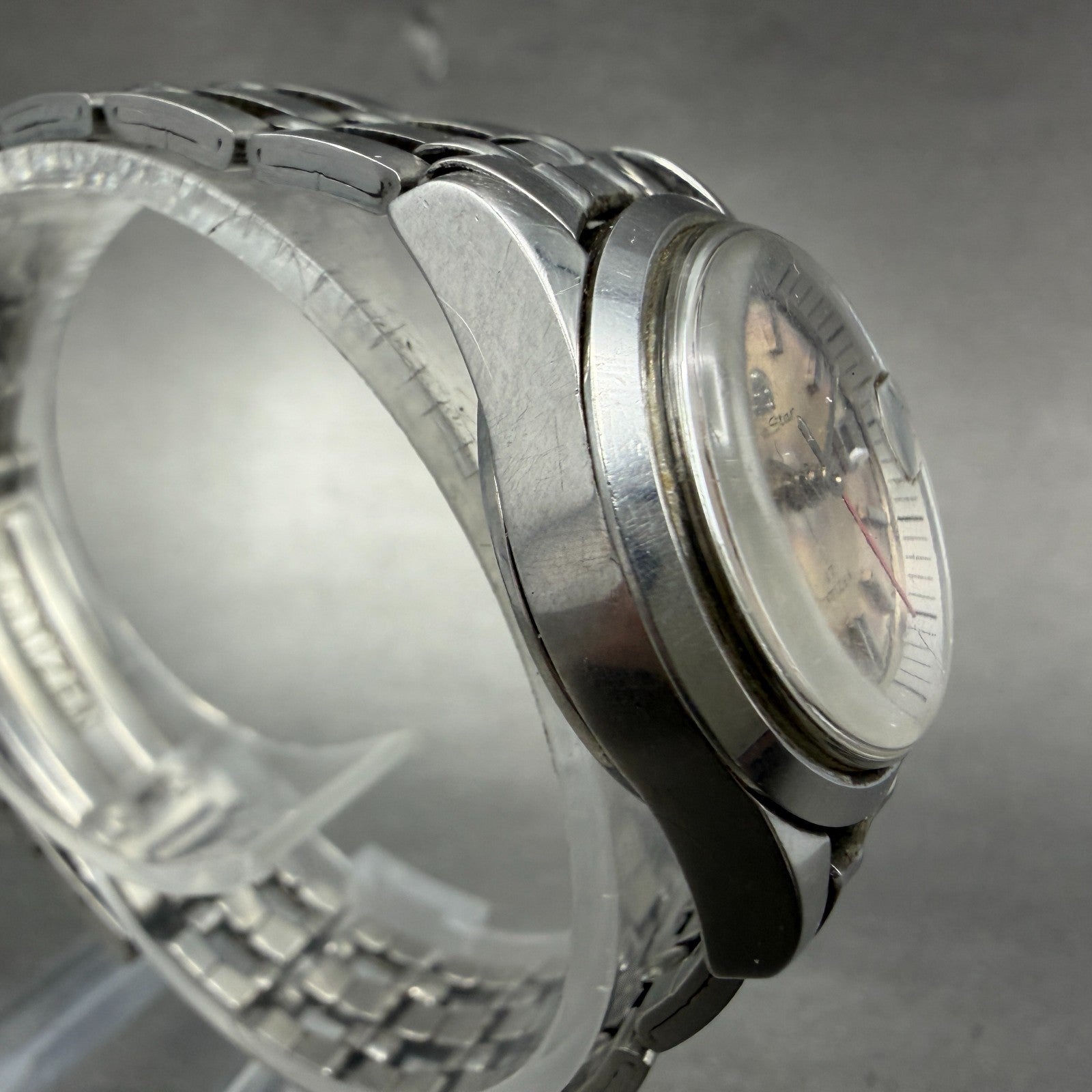 Citizen Date Star Watch Women 24mm Silver Dial Silver Tone 4-530314 Manual PARTS4