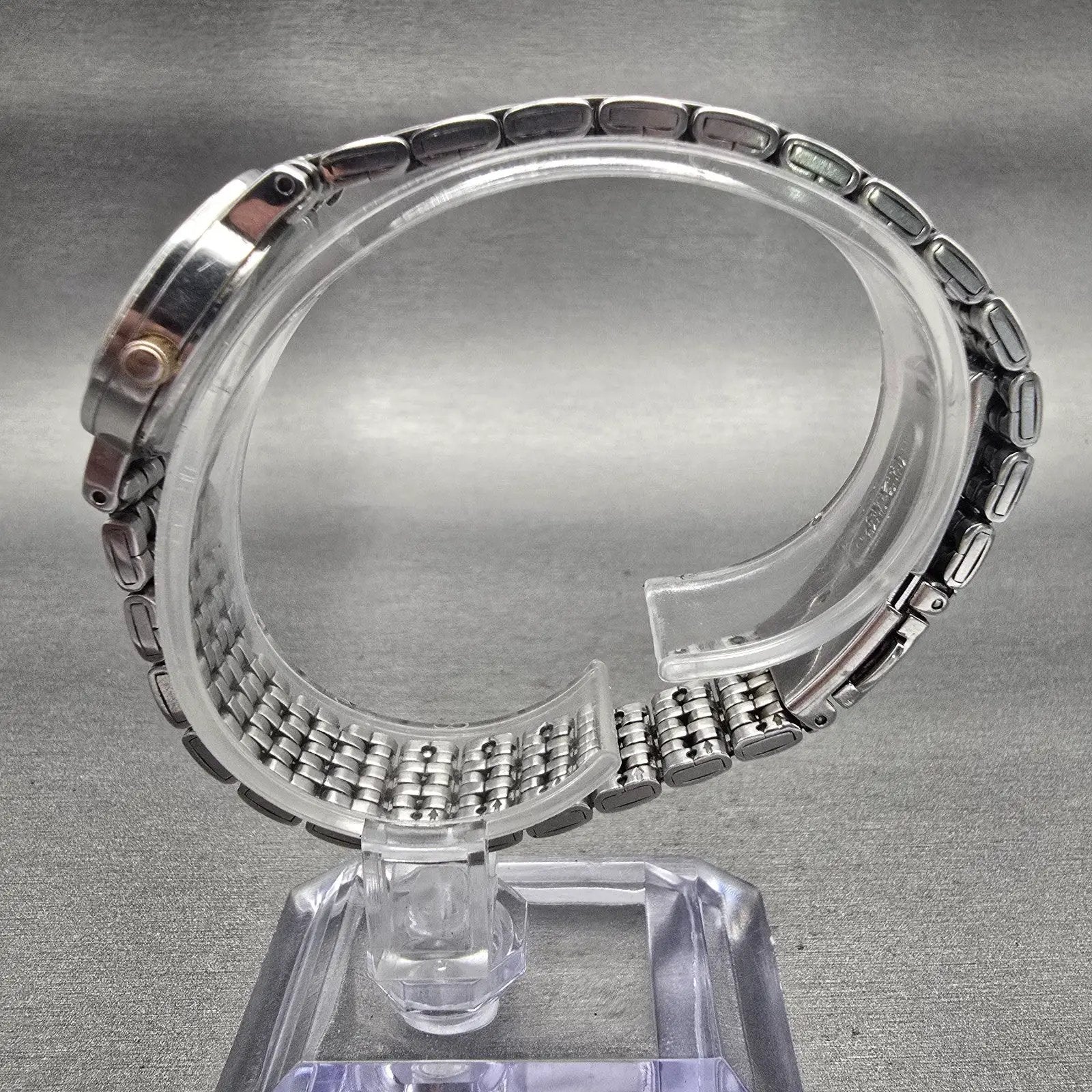 Citizen Watch Women 23mm MOP Dial Two Ton Tone Date Gemmed 1012-S046530 New Batt6