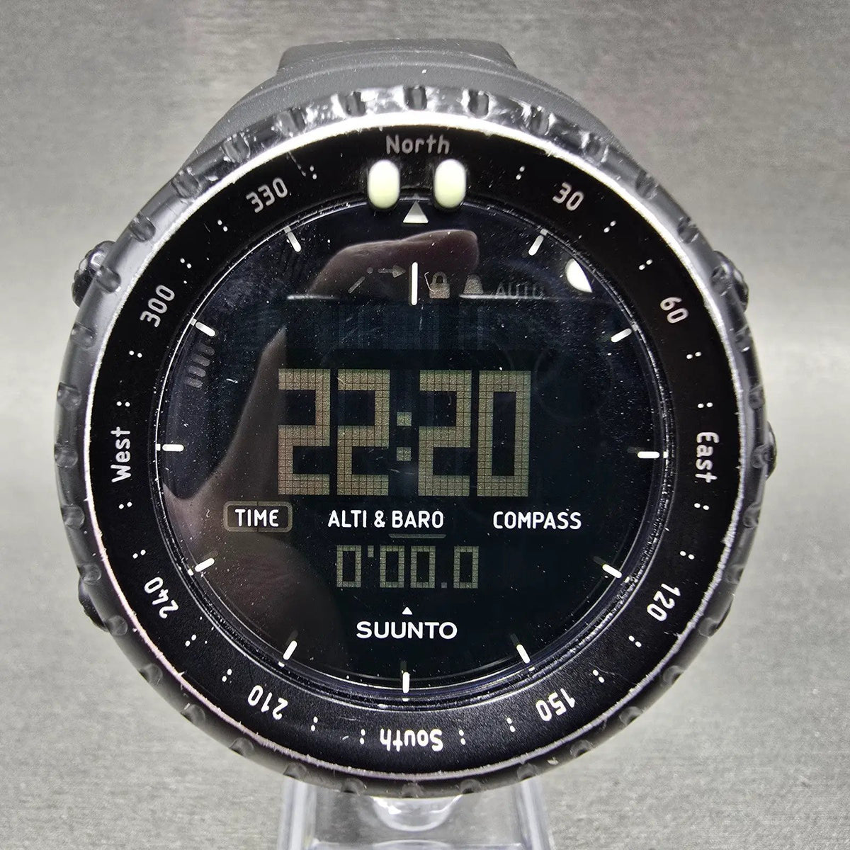 Suunto Core Watch Men 50mm Black Digital Alti Baro Compass Round PARTS0