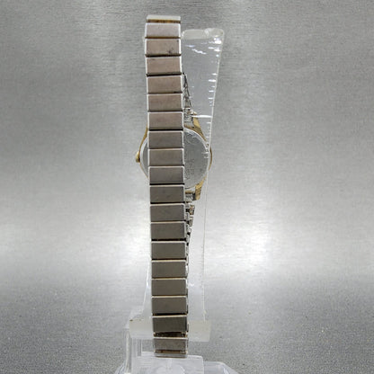 Seiko Watch Women 19mm Champagne Dial Gold Tone Round 2c200120 New Battery7