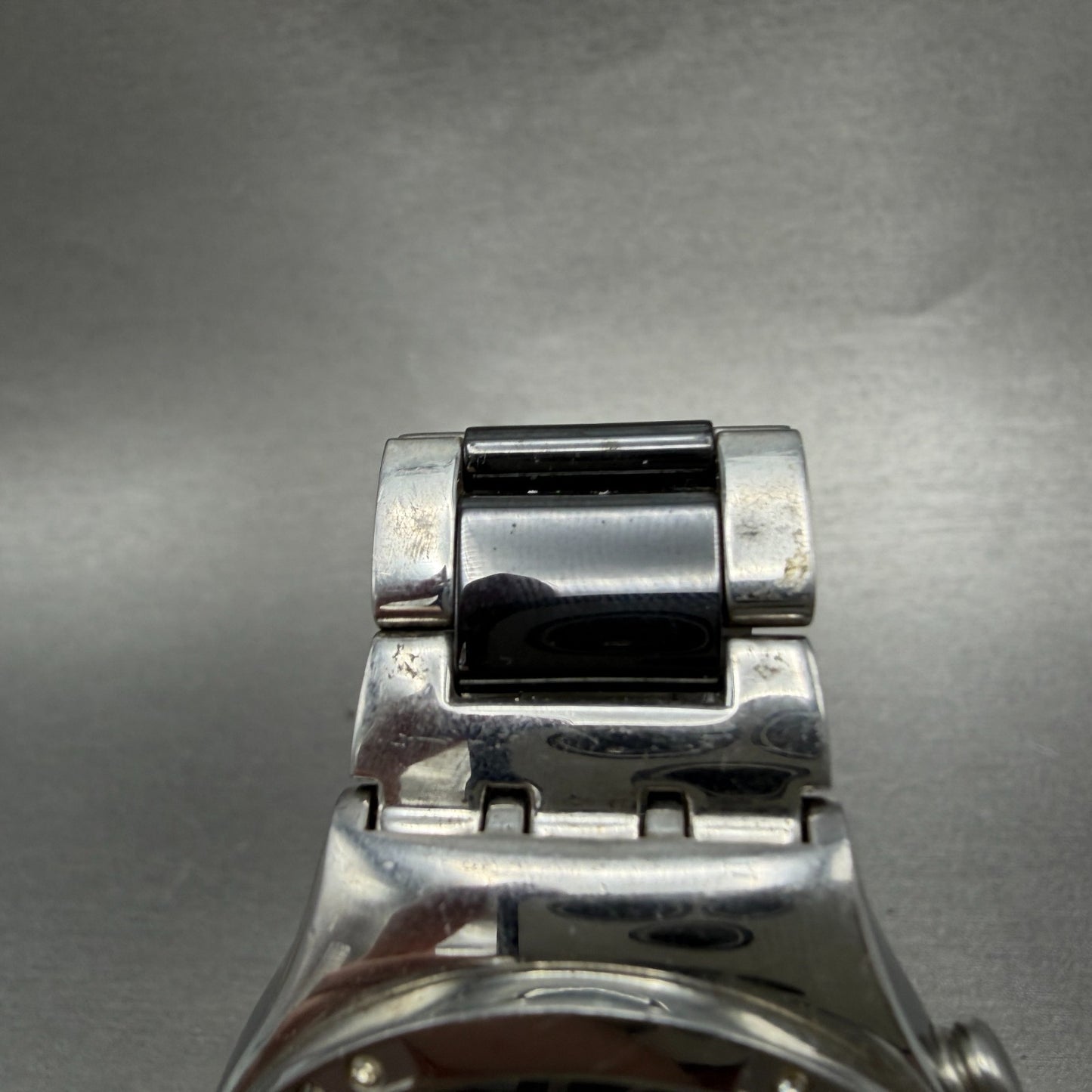 Swatch Irony Chrono Dreamnight watch Men 40mm Black Dial Steel YCS485G New Batt4