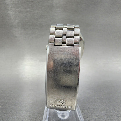 Seiko Digital Watch Men 37mm LCD Month Date Rectangle 0532-5019 PARTS