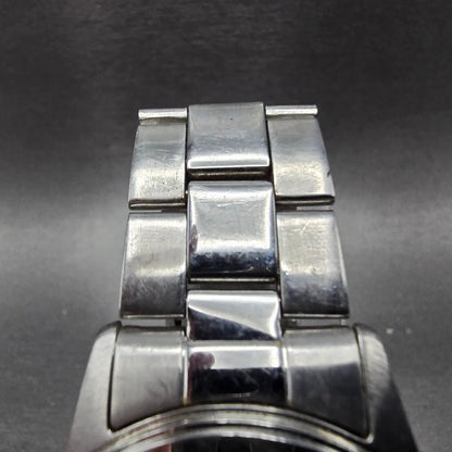 Citizen Reguno Watch Men 36mm Black Dial Steel SolarAtomic H415 Round Runs5