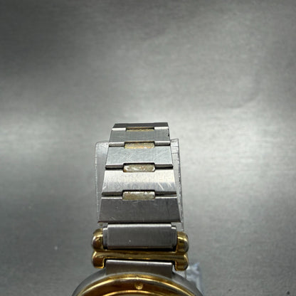 Seiko Watch Women 26mm White Dial two Tone Round 7320-0279 New Battery Vintage4