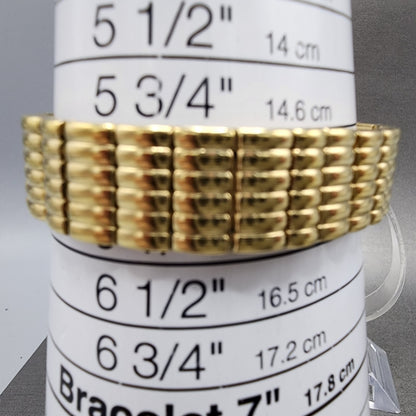 Raymond Weil Nabucco Tank Watch Women 21mm White Dial Gold Tone 37532 New Batt10