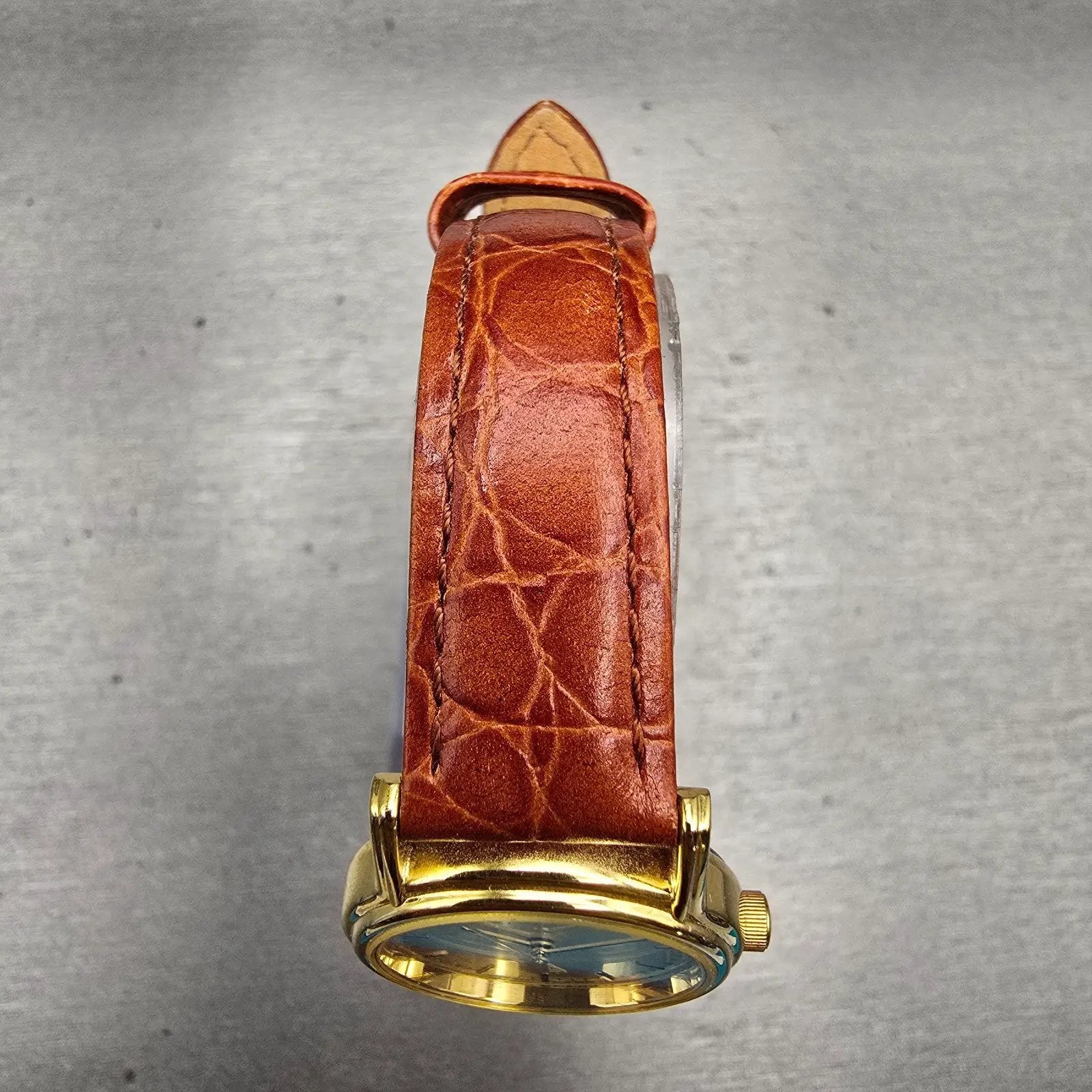Citizen Watch Women 25mm Champagne Dial Gold Tone Round 6031-079191 New Battery4