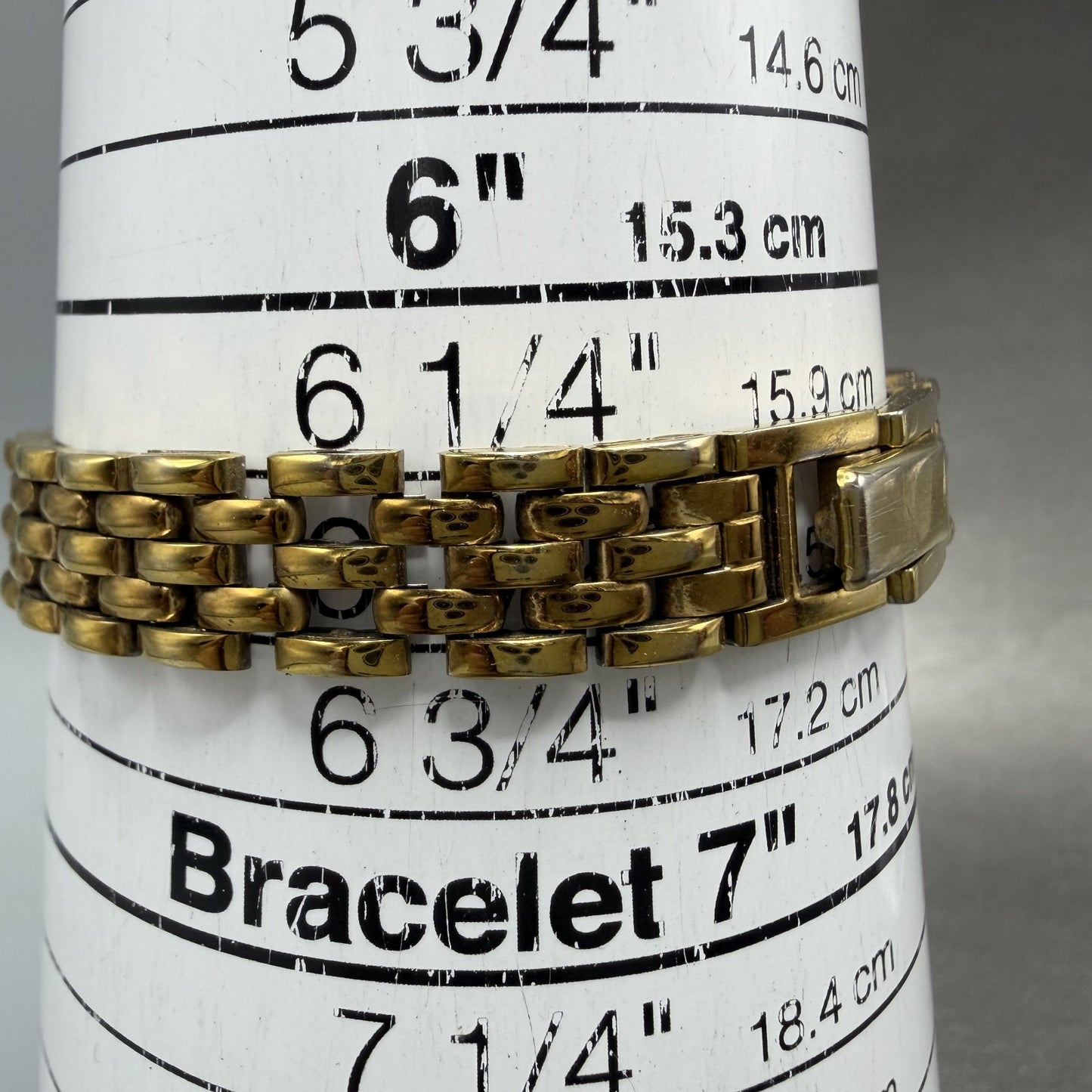 Seiko Tank Watch Women 13mm Silver Tone Gold Tone Rectangle 2e20-6859 NewBatt BA10