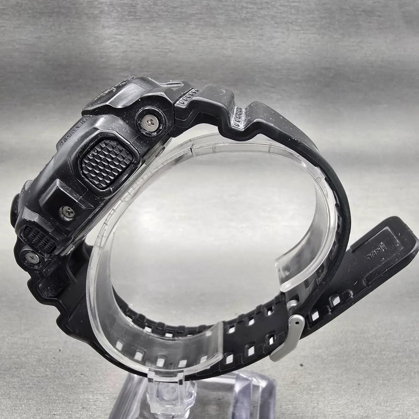 Casio G-Shock GA-100 Watch Men 51mm Black Dial Black Alarm Daydate New Battery6