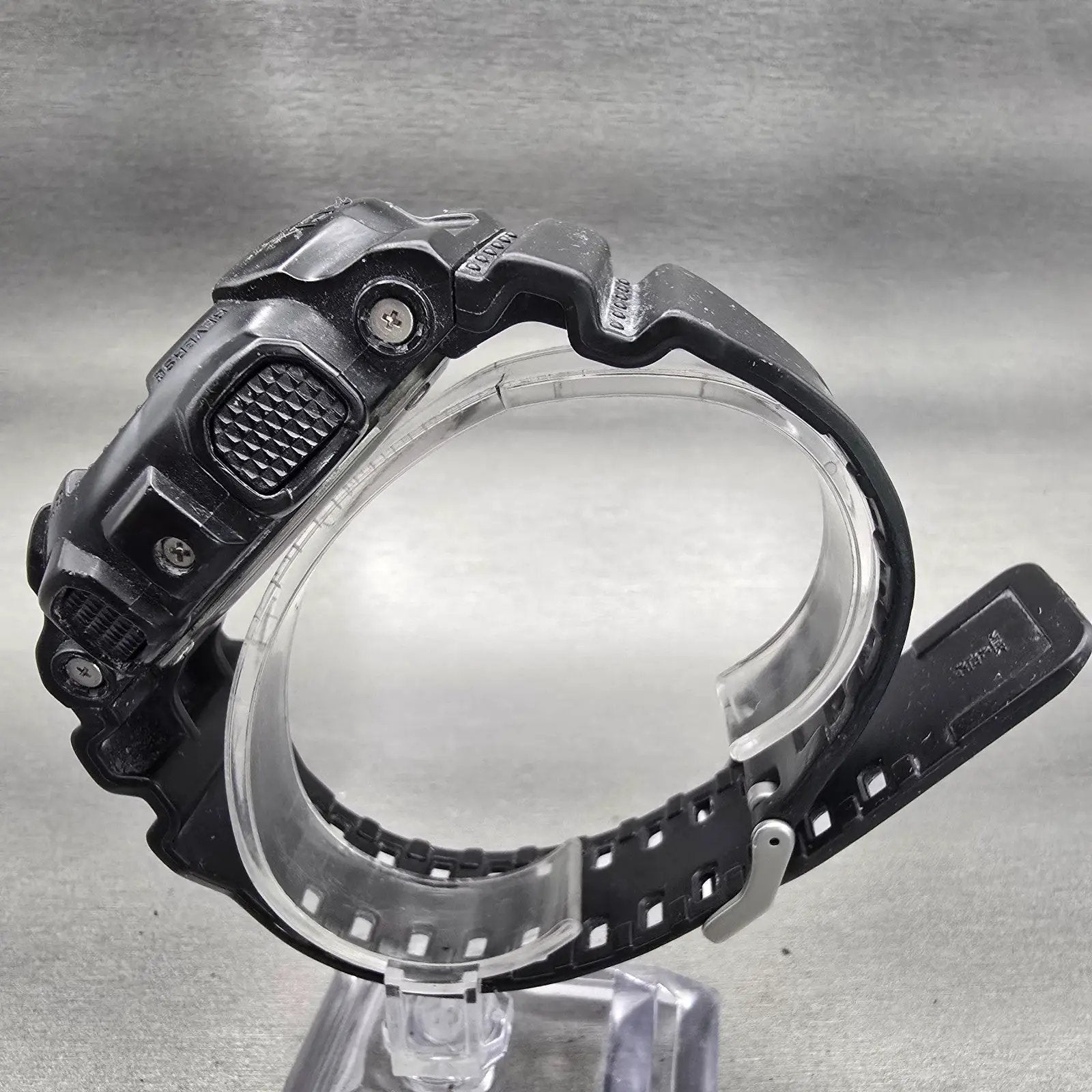 Casio G-Shock GA-100 Watch Men 51mm Black Dial Black Alarm Daydate New Battery6