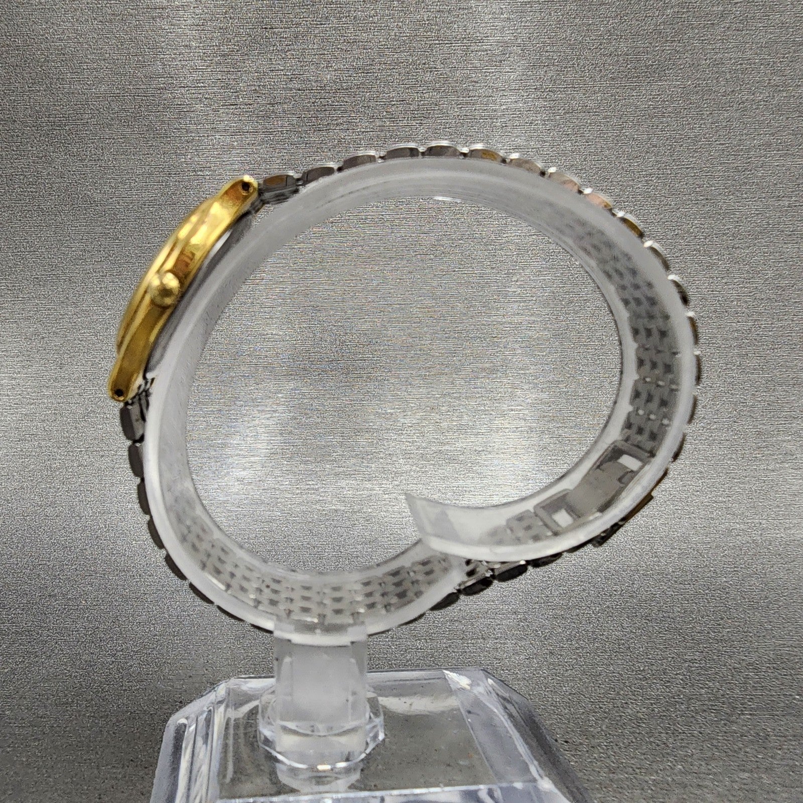 Longines Flagship Watch Women 24mm White Dial Two Tone Date Round 7291 New Batt6