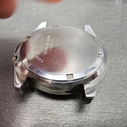 Seiko Automatic Watch Men 38mm Silver Dial Silver Tone Daydate 70098049 PARTS8