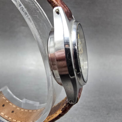 Seiko 5 Automatic Watch Women 25mm Silver Dial Silver Tone Daydate 2906-0820 Run3
