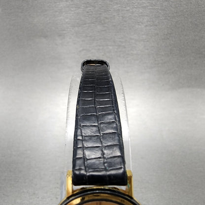 Movado Watch Women 21mm Gold Dial Gold Tone Round 8724839 New Battery4
