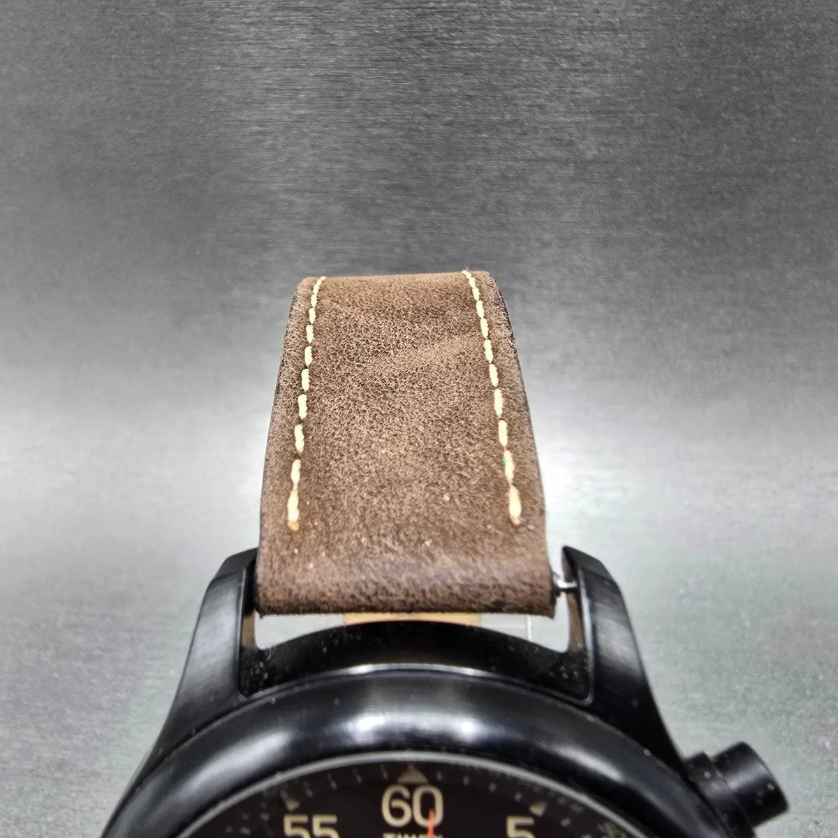 Timex Expedition Field Chronograph Watch Men 43mm Black Dial Black New Battery4