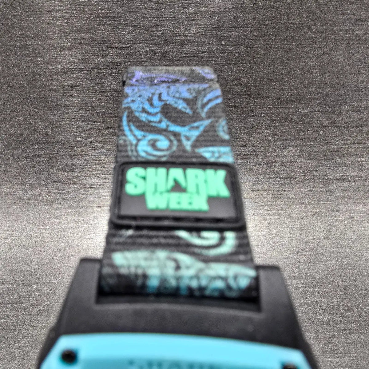 Freestyle Shark Watch Men 38mm Blue Dial Black Shark week Tribal Octagon NewBatt4
