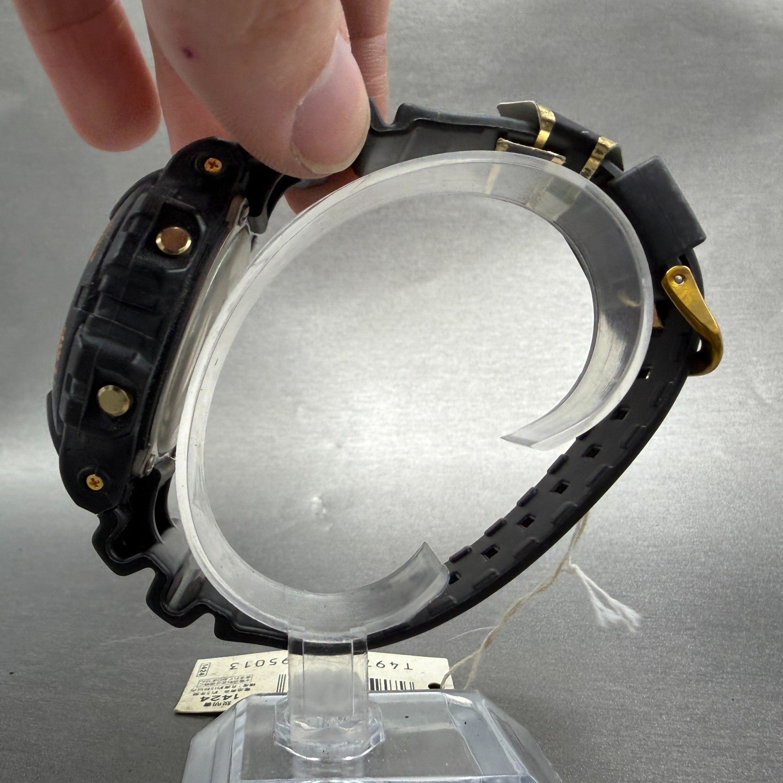 Casio G-Shock Watch Men 45mm Digital Black Tone Alarm Chrono DW-6100 PARTS7